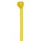 Panduit Cable Tie, 15 in L, 4 in Max Bundle Dia., Yellow, Nylon 6/6, 50 lb Strength, 1000 PK BT4S-M4Y - alternate 3